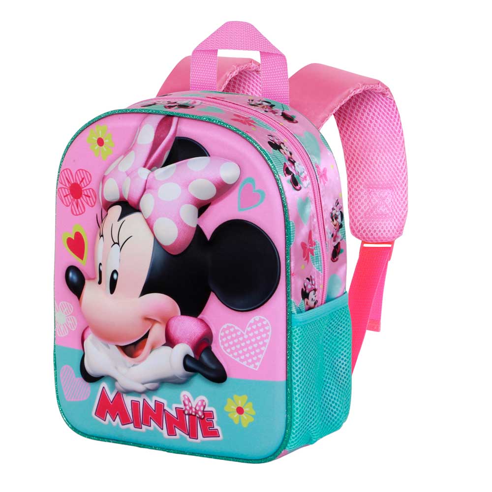 Elite 3D Disney Minnie Mouse "Charm" Backpack