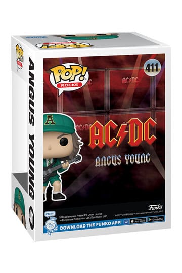 Pop! Angus Young en tenue verte - PRECOMMANDE*