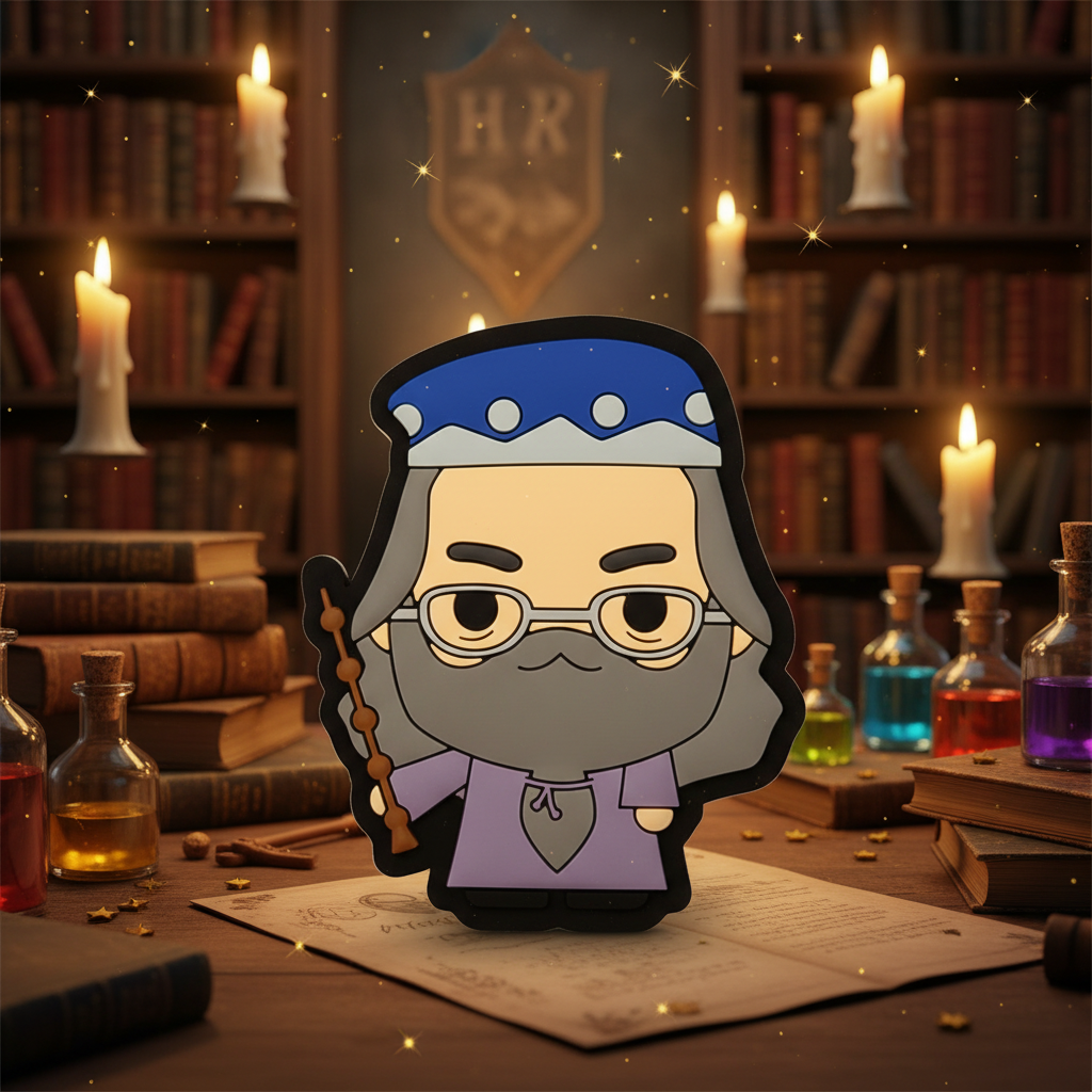 Aimant Harry Potter - Dumbledore Kawaii
