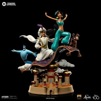 Statue Aladdin and Jasmine Deluxe - Disney 100th - Aladdin - Art Scale 1/10 - Disney Classics