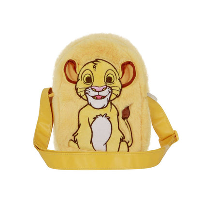 Sac à Bandoulière Carré Peluche Disney le Roi Lion - Simba