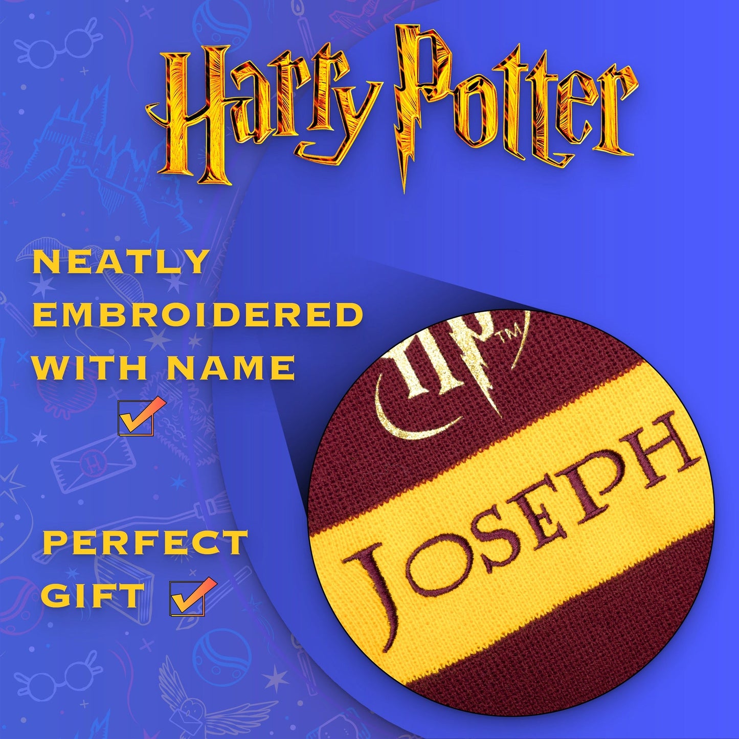 Écharpe – Harry Potter Scarf – Burgundy