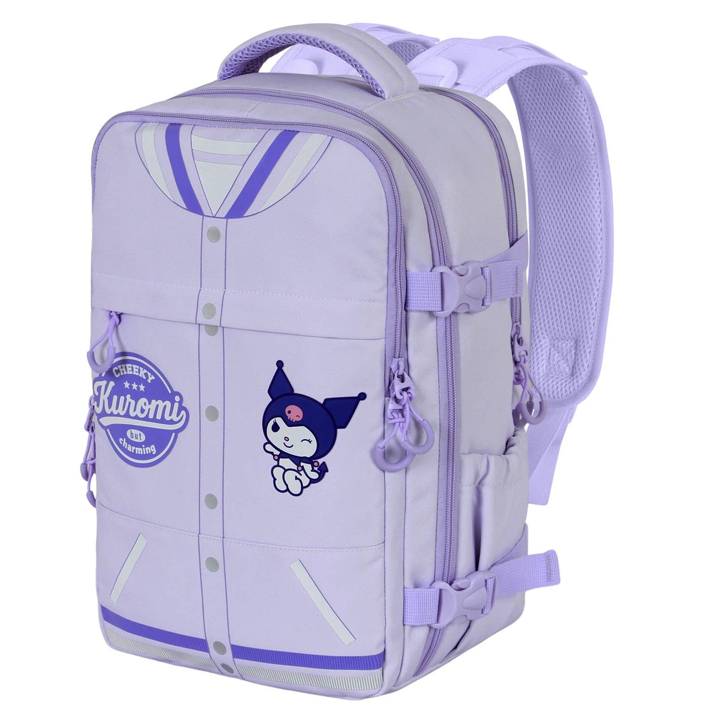 Mercury 2.0 Cabin Airline Travel Backpack 40x20x25cm Hello Kitty "Kuromi Varsity"