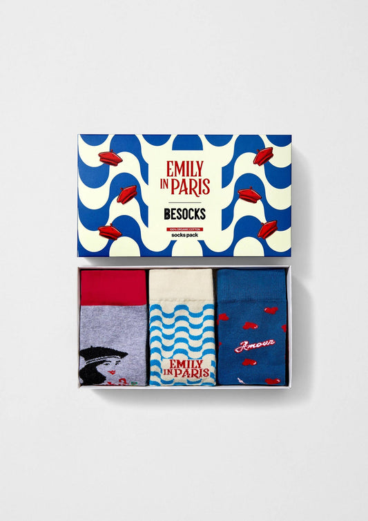 Emily In Paris sock pack