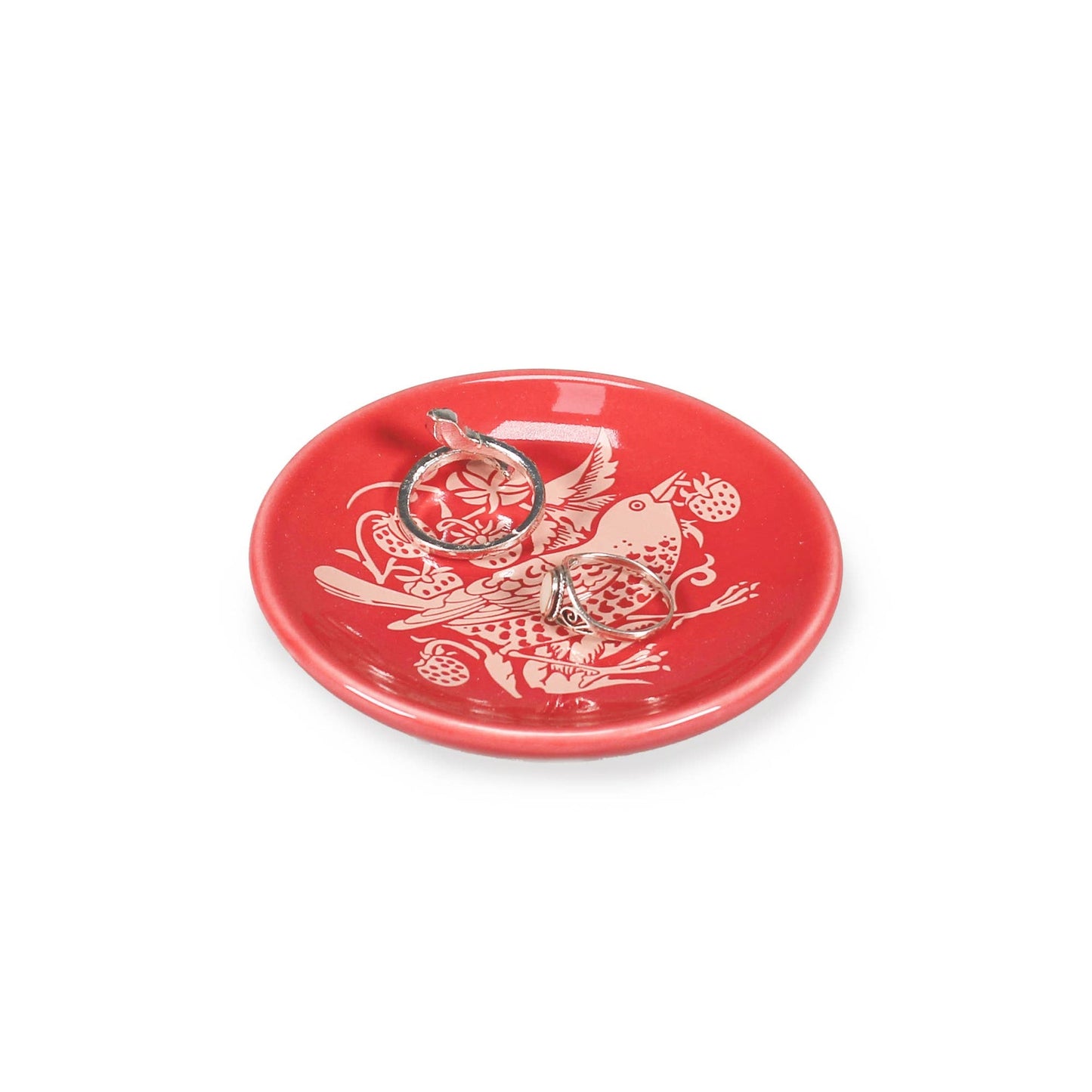William Morris Valet Tray - Raspberry
