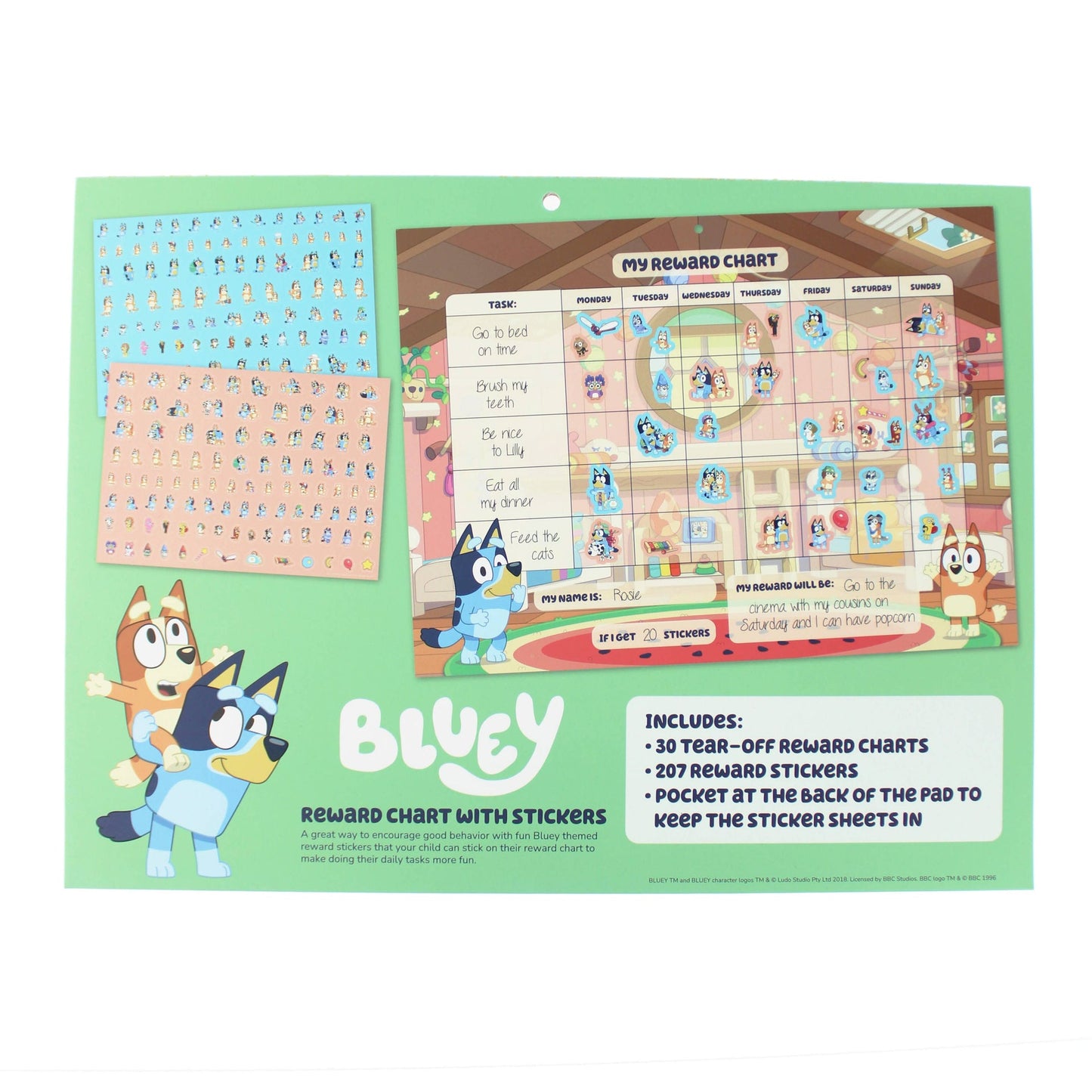 Tableau de – récompenses Bluey | Blueprint Collections – vue 6