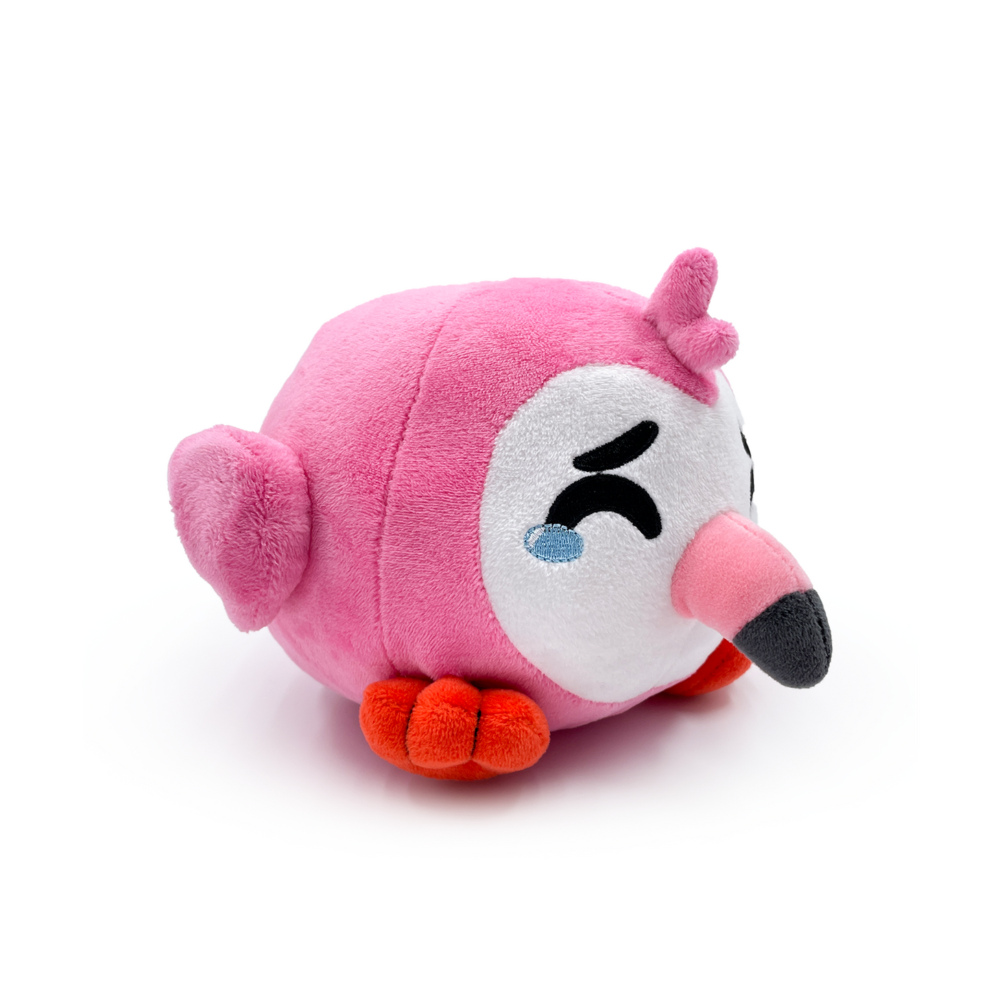 Sad Flamingo Stickie (6in)