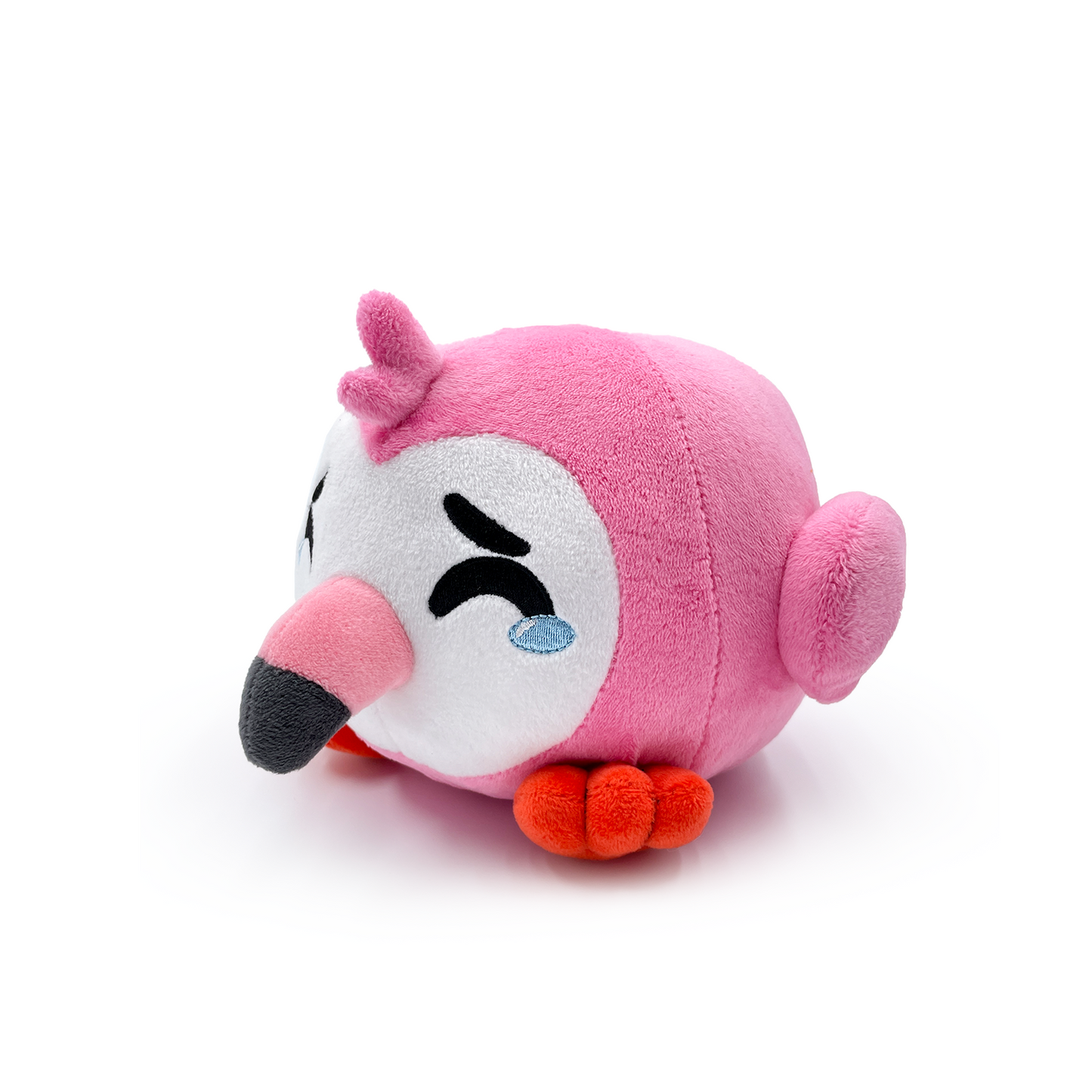 Sad Flamingo Stickie (6in)