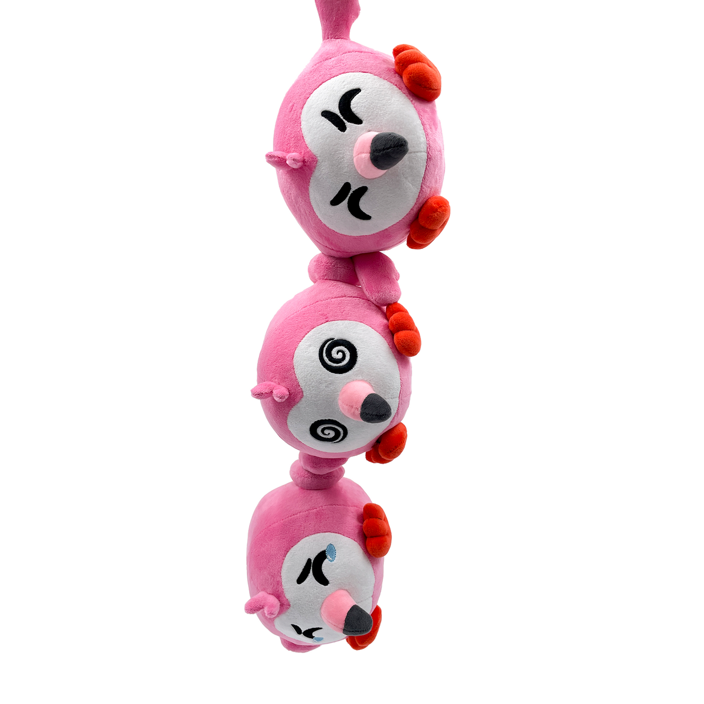 Sad Flamingo Stickie (6in)
