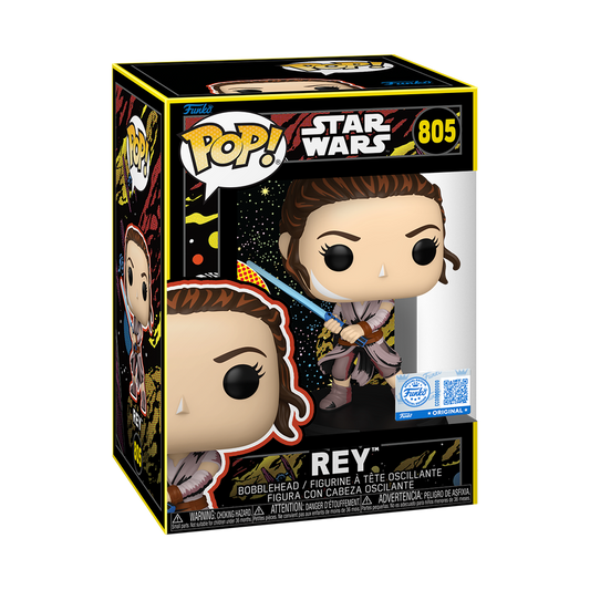 Pop! Rey (Retro) #805 - vue officielle Funko 2