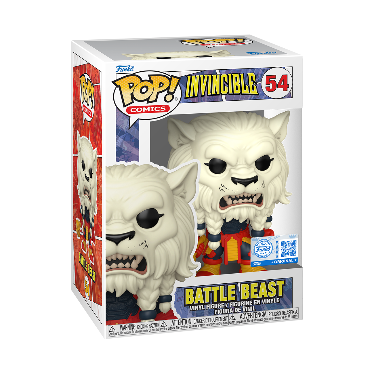 Funko Pop! Battle Beast #54 - boîte officielle