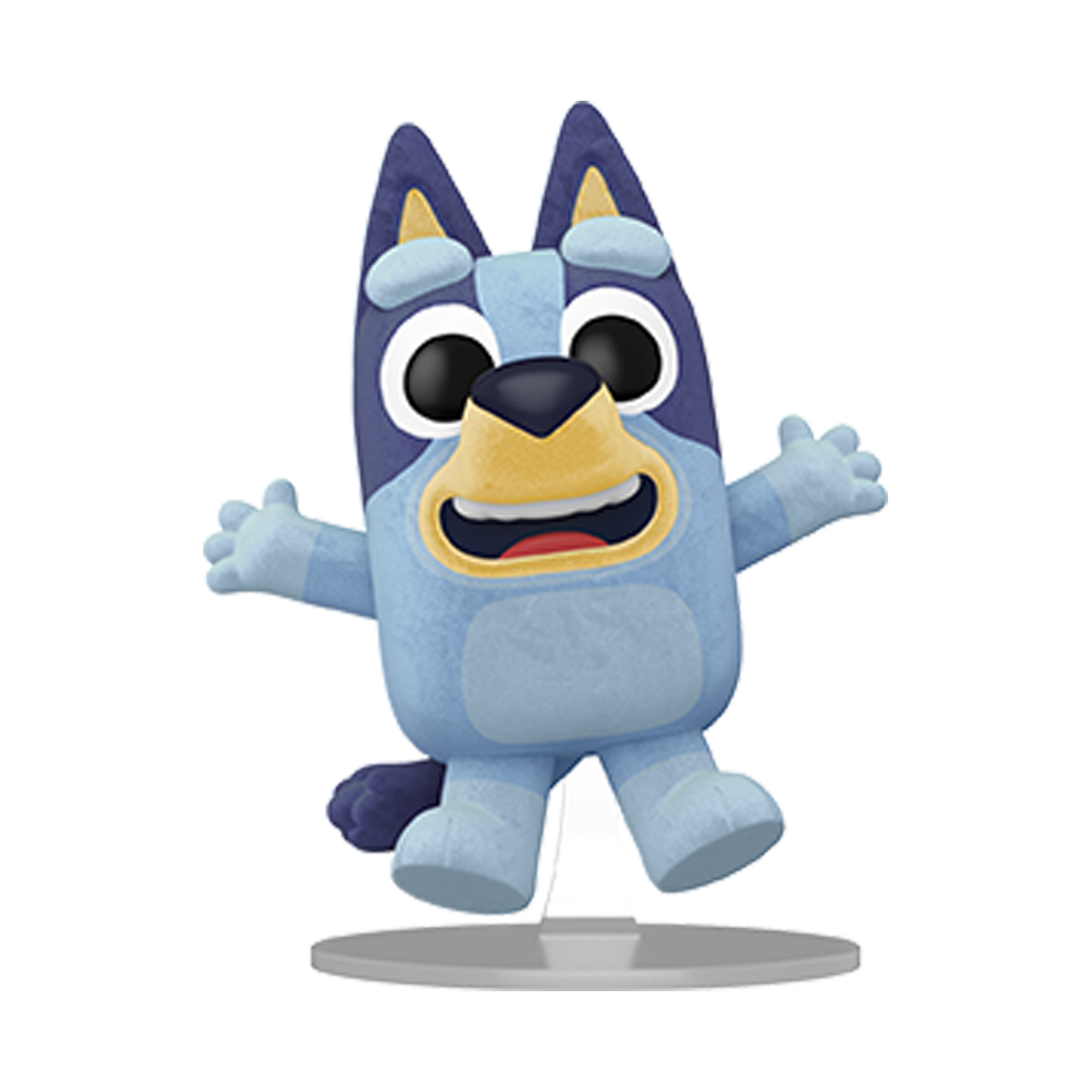 Pop! Bluey Jumping Flocked – vue produit