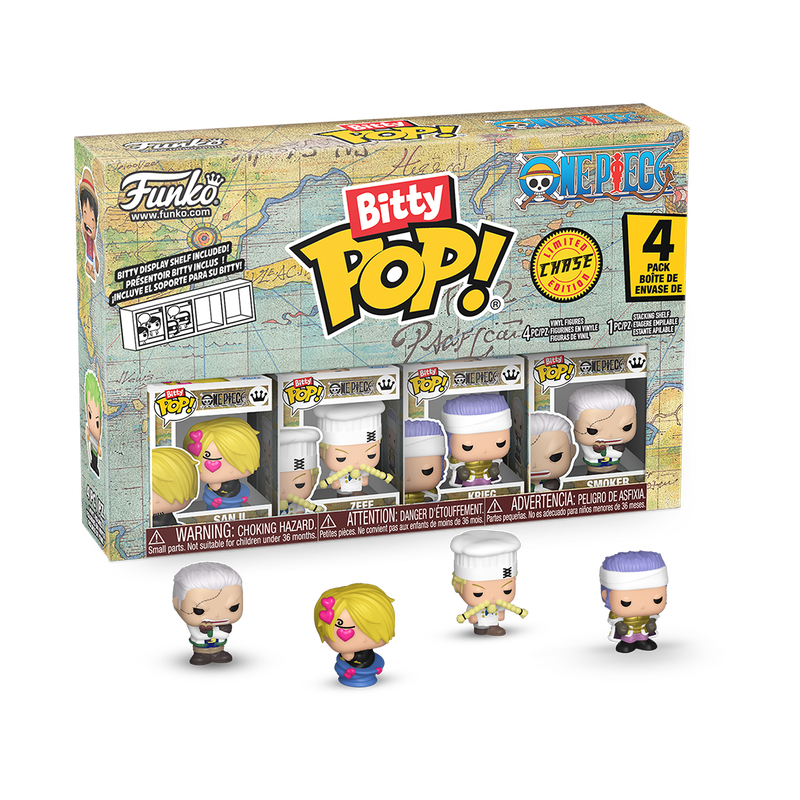 Bitty Pop! One Piece 4-Pack Series 3 - visuel officiel