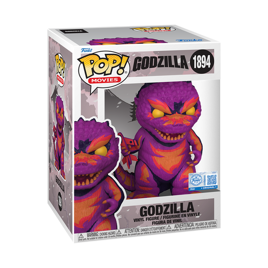 Pop! Premium Godzilla avec Avion (Deco) - packaging officiel