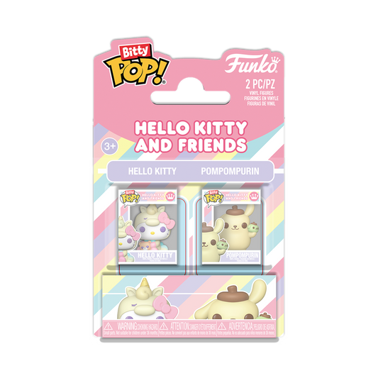 Bitty Pop! Hello Kitty & Pompompurin 2-Pack - packaging officiel