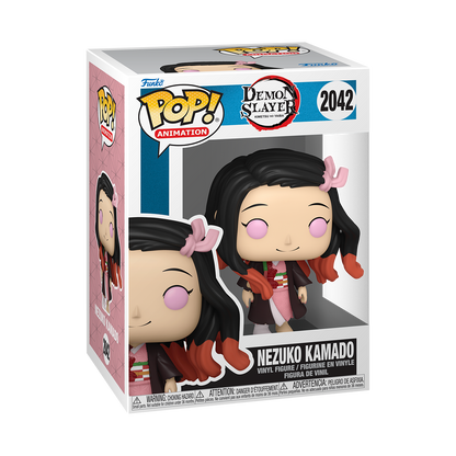 Pop! Nezuko Kamado (Souriante) - packaging officiel