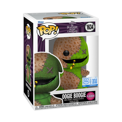 Pop! Oogie Boogie (Flocked) - packaging officiel
