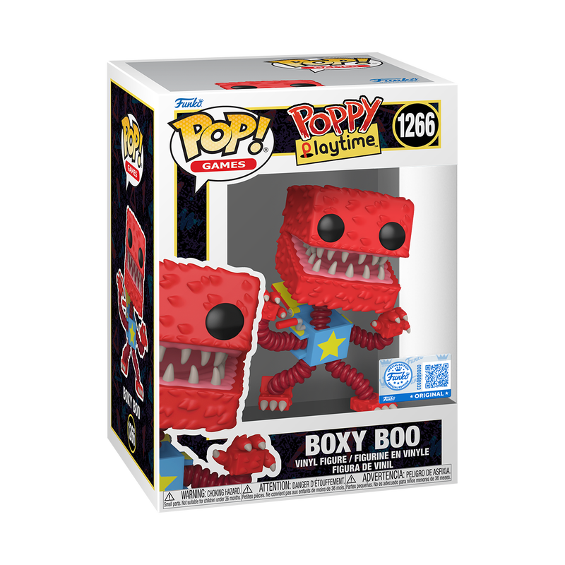 Funko Pop! Boxy Boo – Poppy Playtime boîte