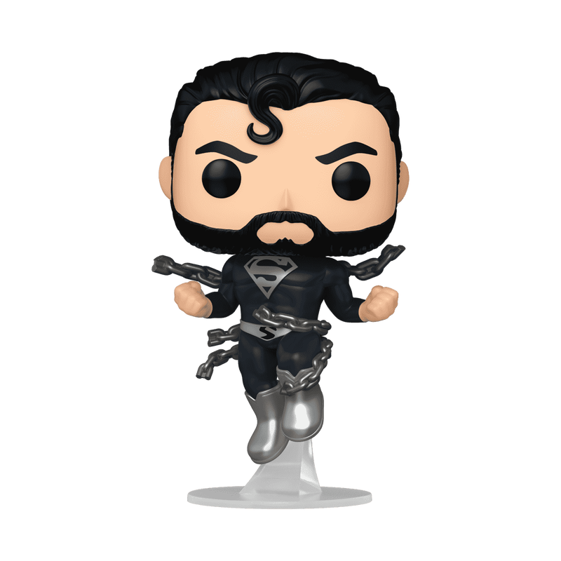 Pop! Superman (Black Suit) - vue avant officielle