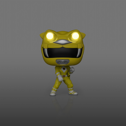 Pop! Ranger Jaune (Power Rangers : Le Film) - effet Glow officiel
