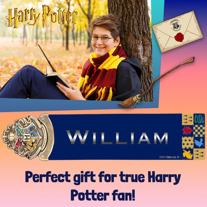 Marque-page Harry Potter – Crest Navy bleu