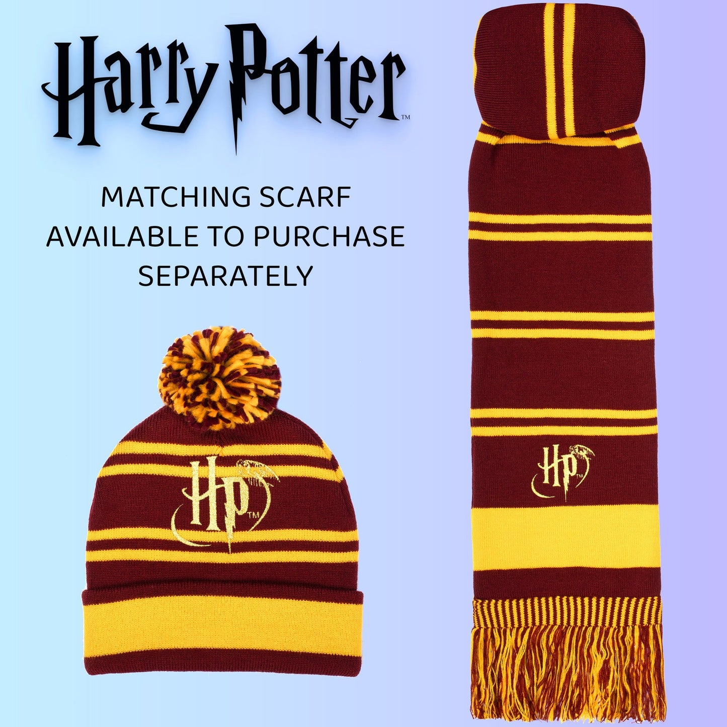 Bonnet – Harry Potter Winter Hat – Burgundy
