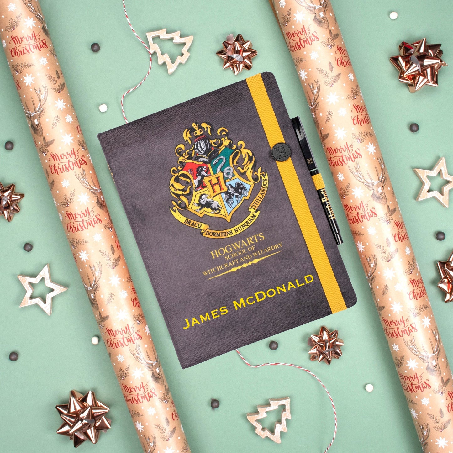 Carnet – Harry Potter – noir