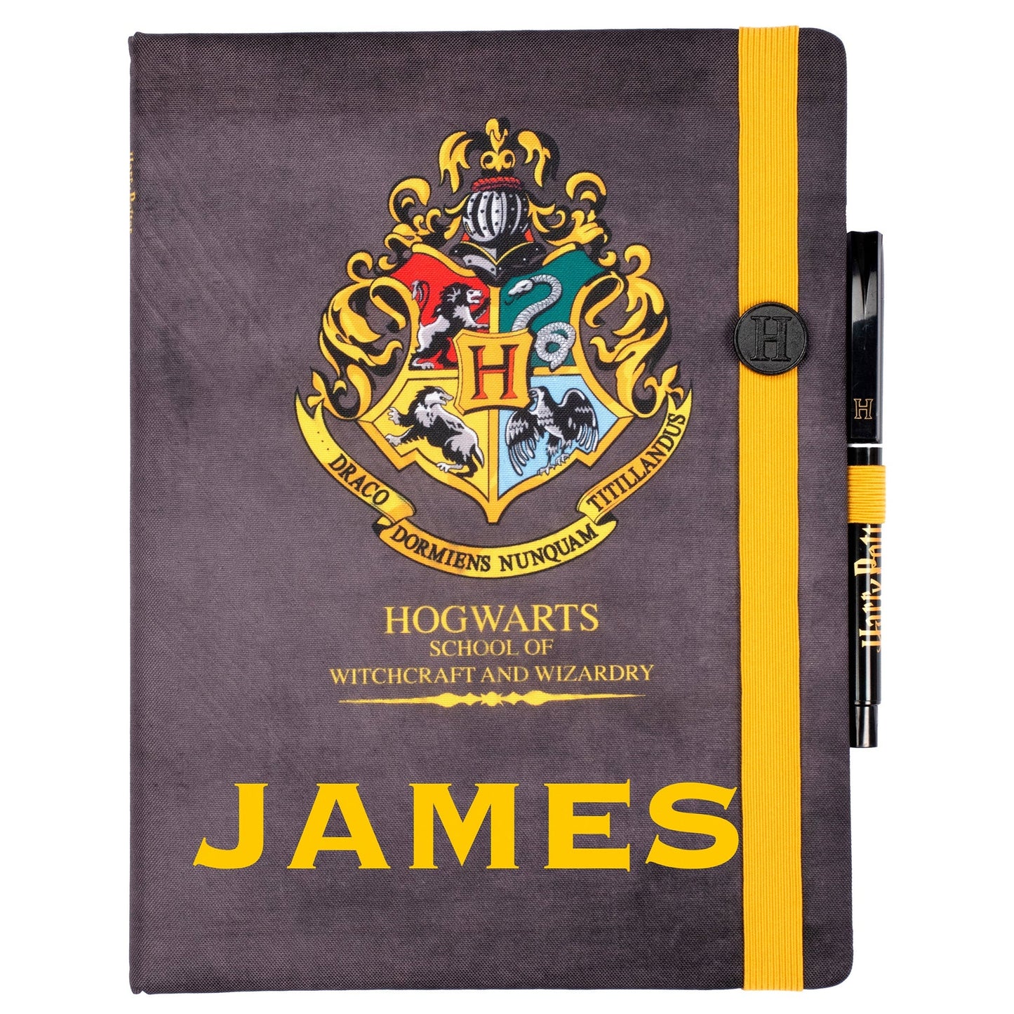 Carnet – Harry Potter – noir