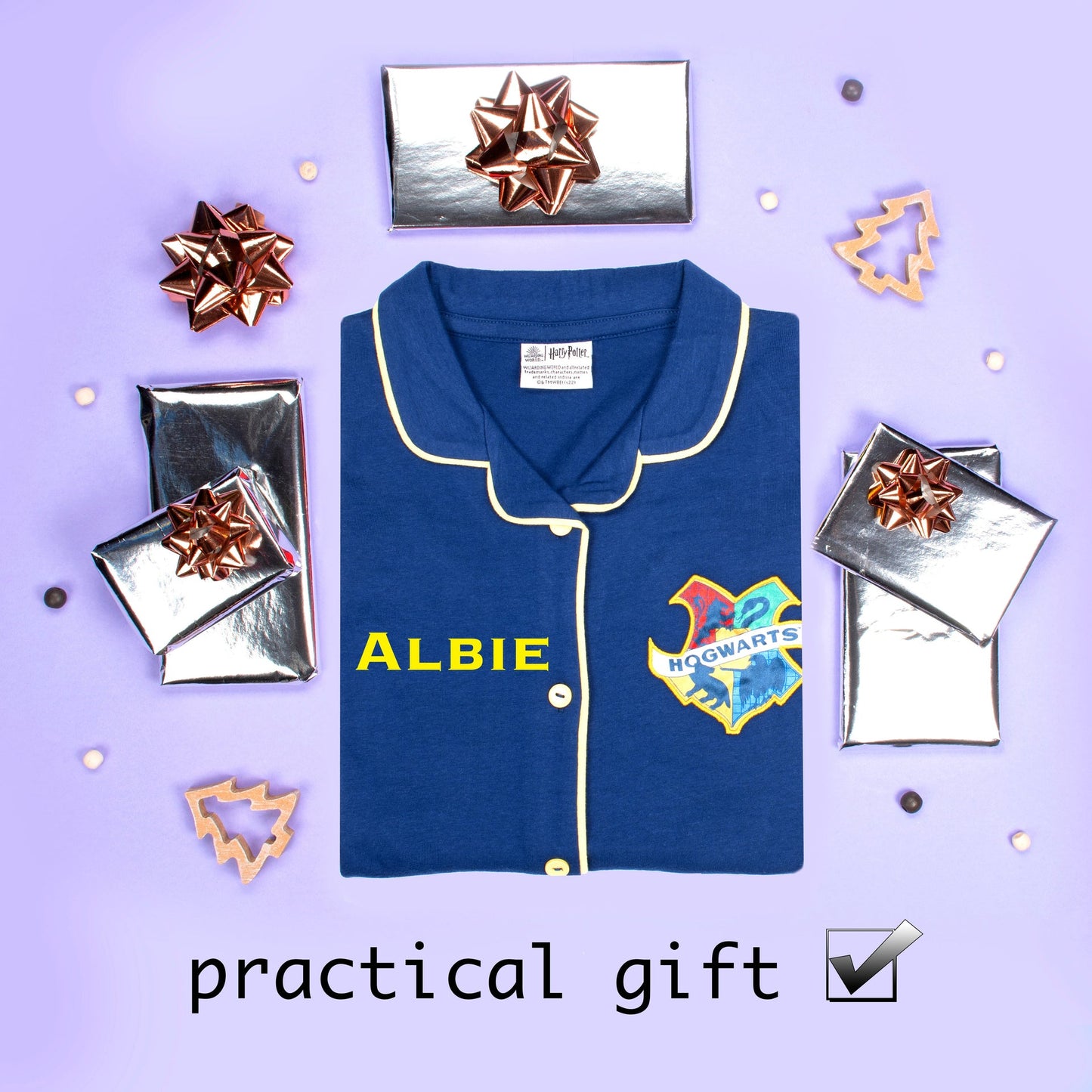 Pyjama – Harry Potter with Buttons – Navy bleu