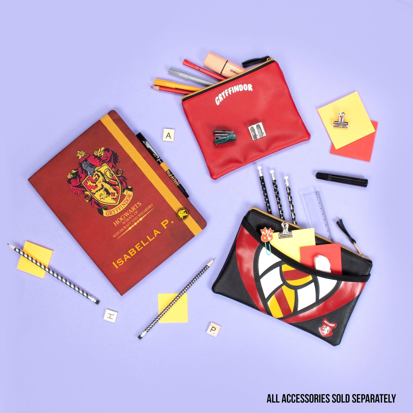 Carnet – Harry Potter – rouge