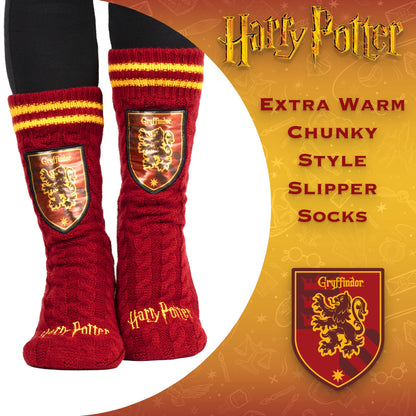 Chaussettes – Harry Potter Slippery – rouge