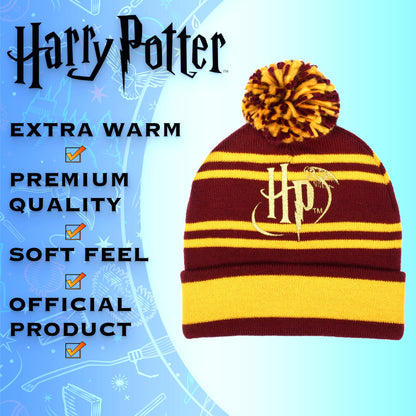 Bonnet – Harry Potter Winter Hat – Burgundy