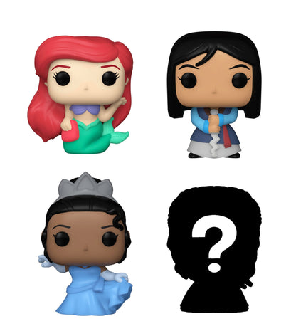 bitty pop disney princess 4 pack series 1