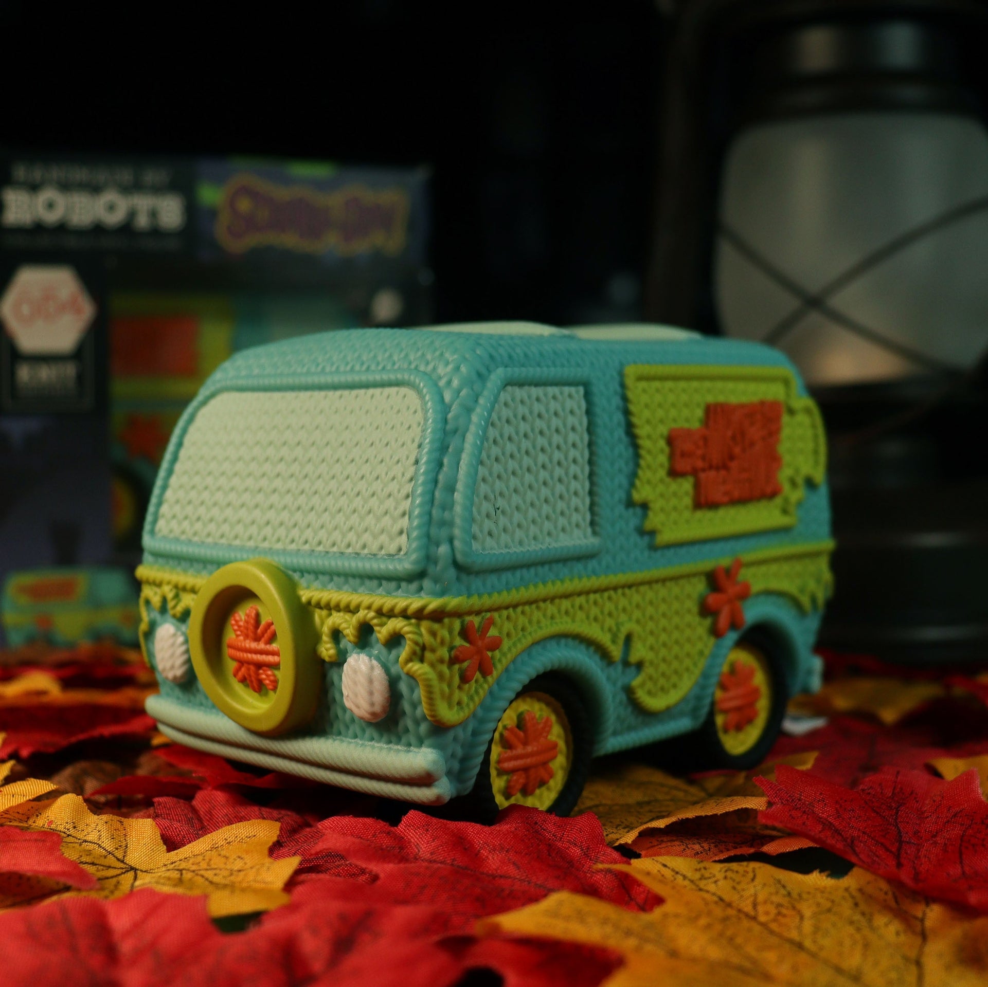 the mystery machine handmade by robots n 054