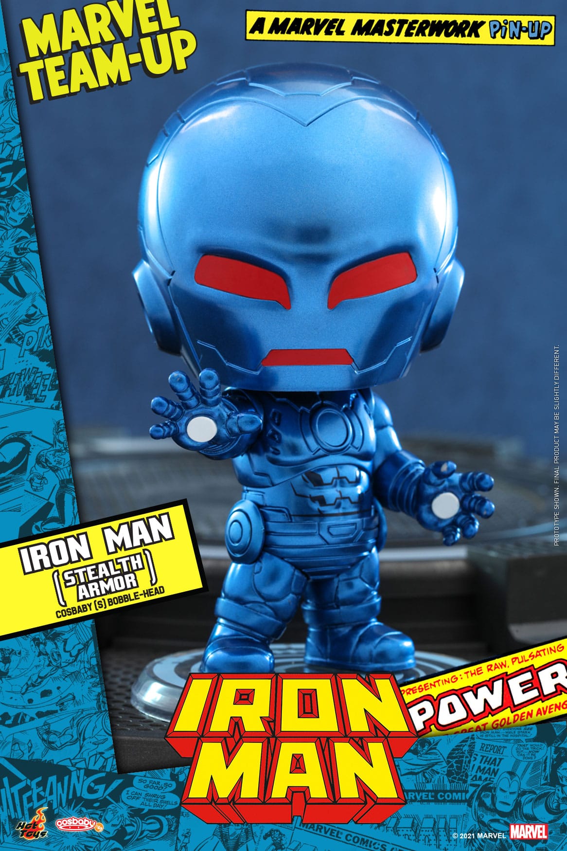 Iron Man (Stealth Armor) Cosbaby Hot Toys – le Comptoir du Geek