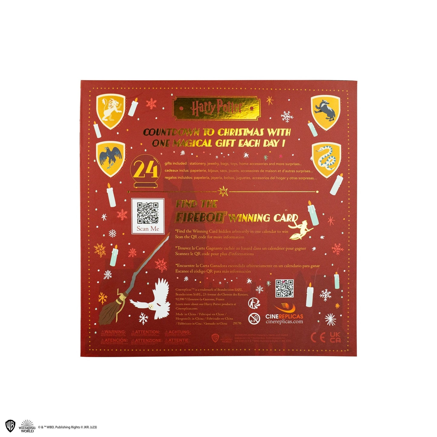 Adventskalender Harry Potter - Deluxe