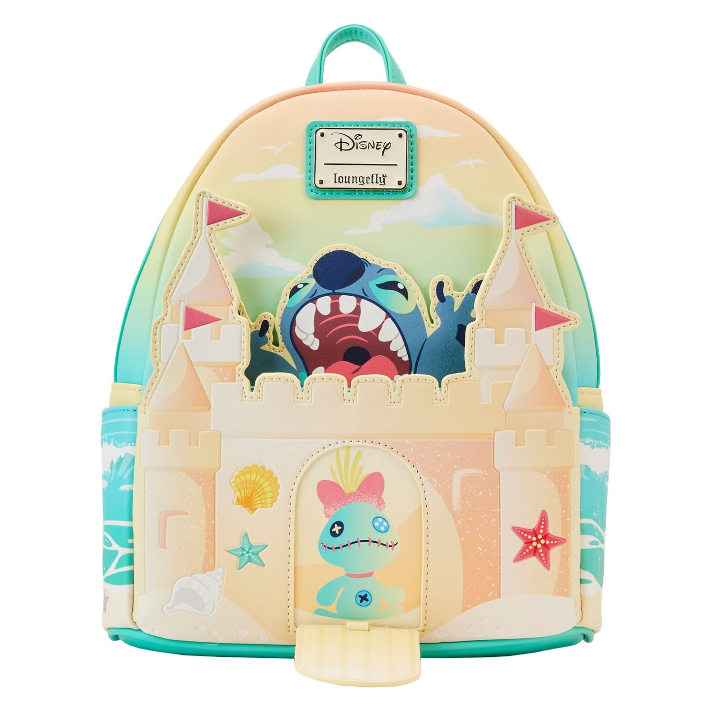 Mini backpack Lilo and Stitch - Stitch Sandcastle Beach Surprise