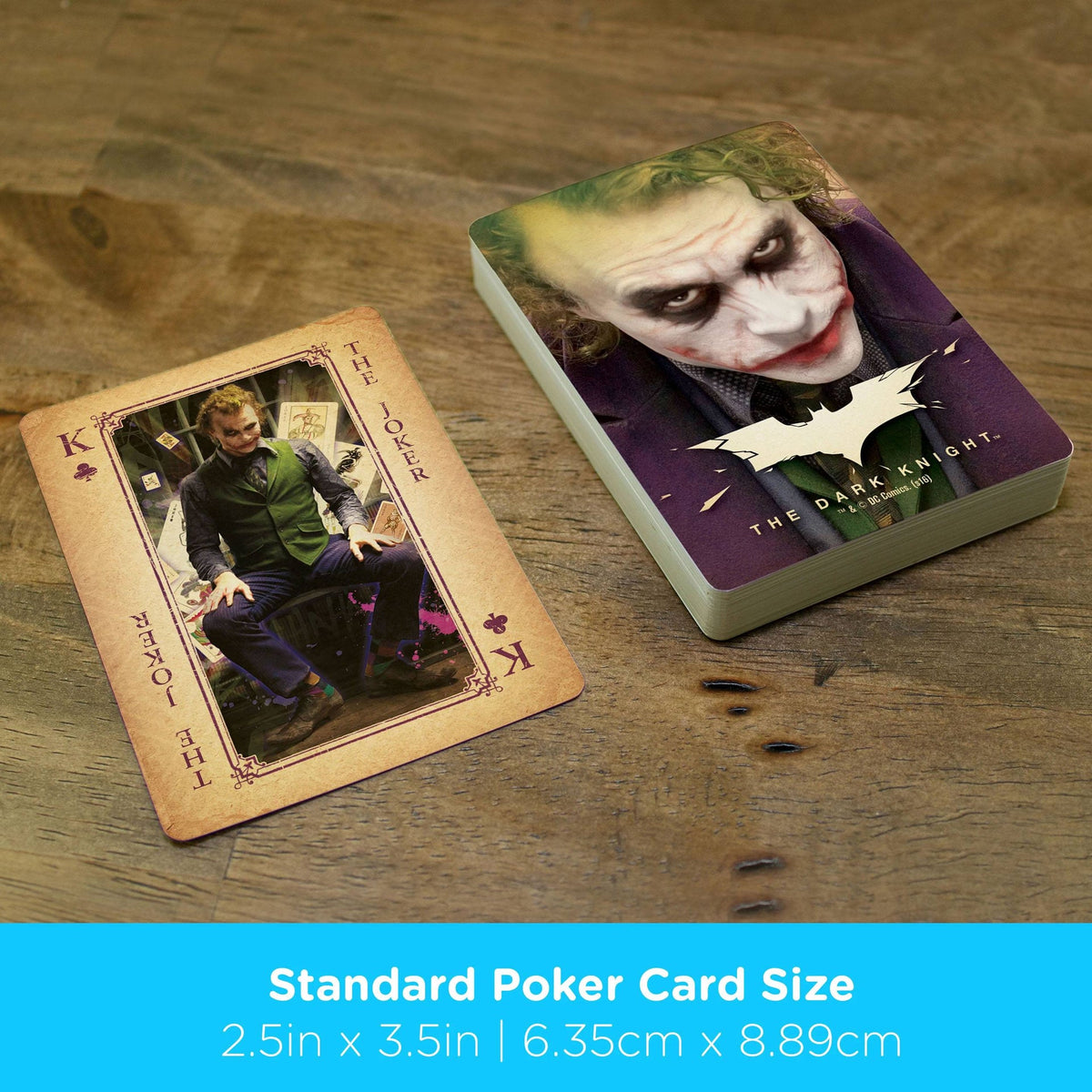 Jeu de cartes DC Comics - Joker Heath Ledger - vue 4
