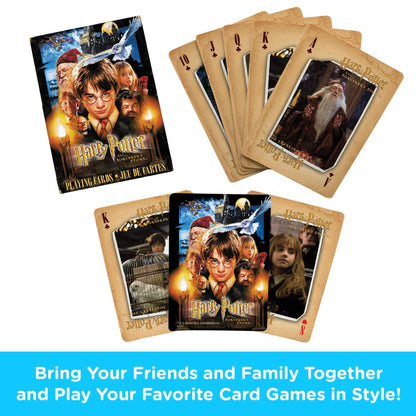 Jeu de cartes Harry Potter - À l'école des sorciers - vue 1