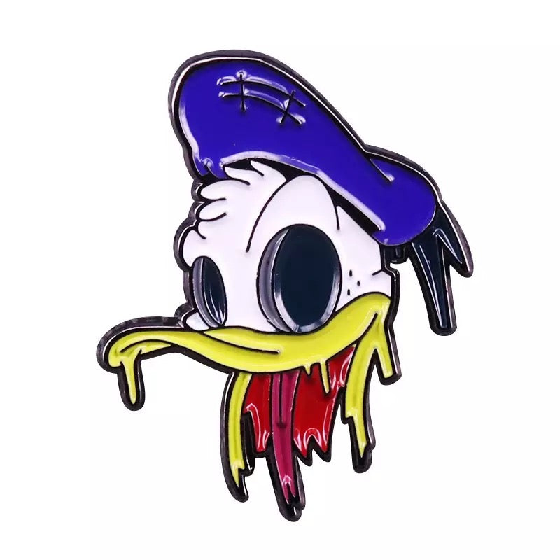 Pin's Canard Blanc Fondu