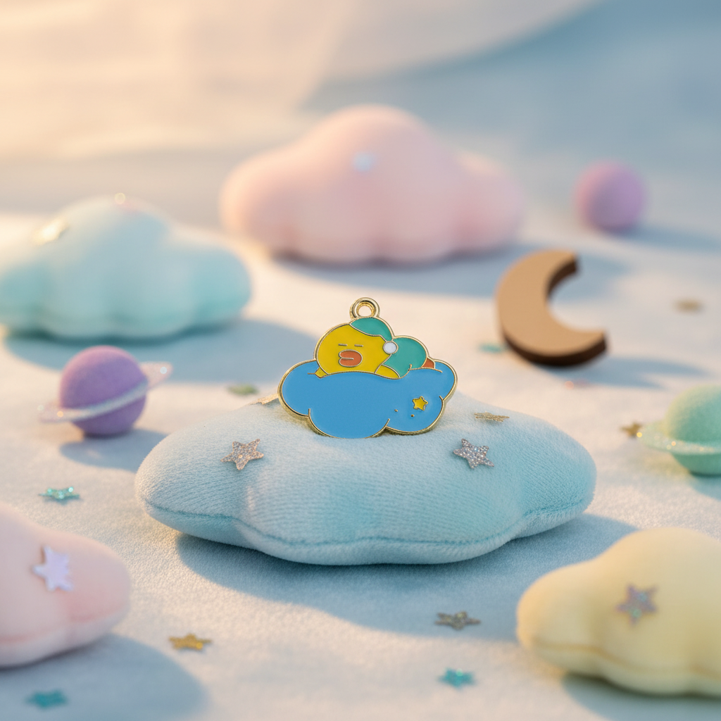Charm Canard Endormi