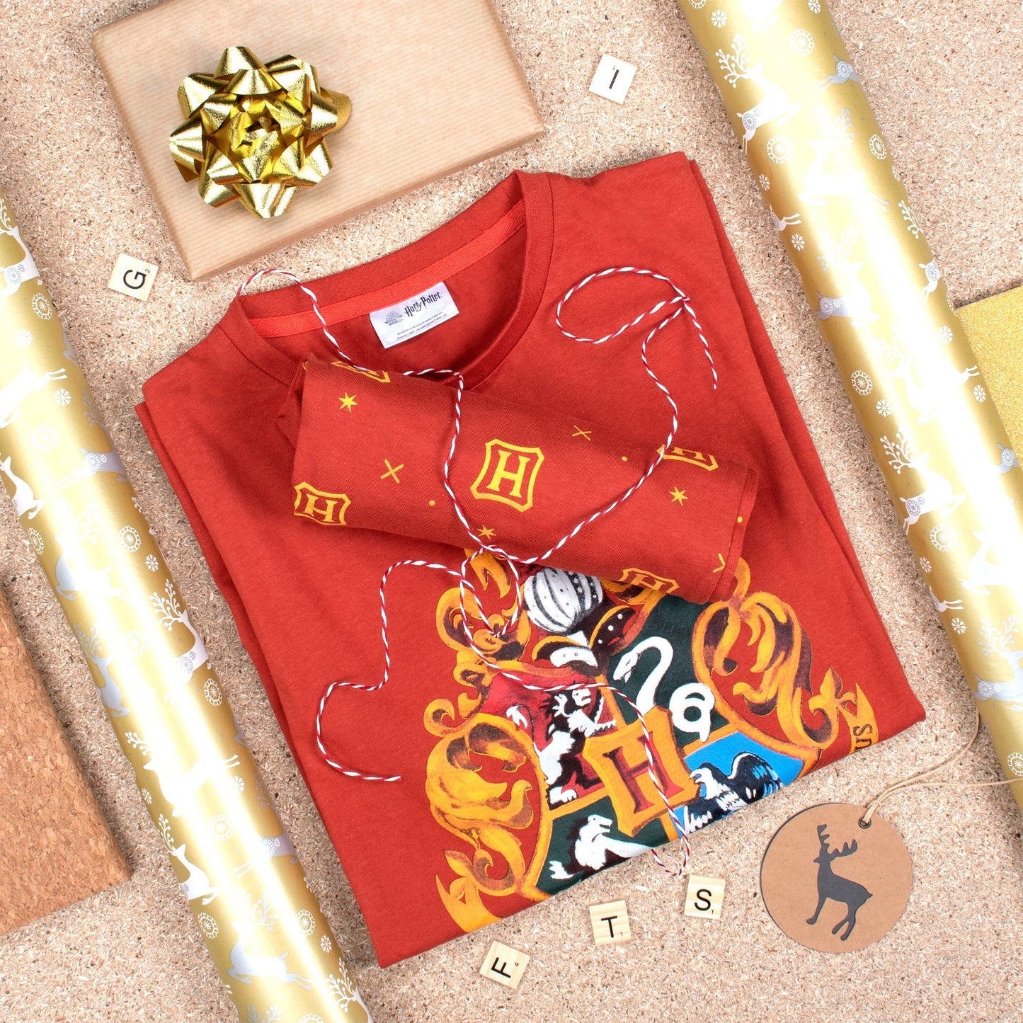 Pyjama – Set Harry Potter – rouge