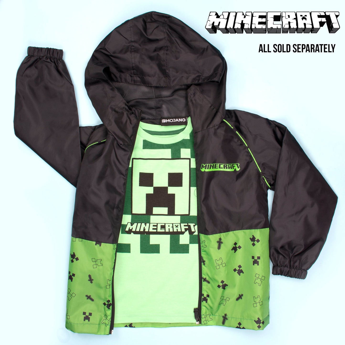 T-shirt Minecraft – Creeper T-shirt – vert