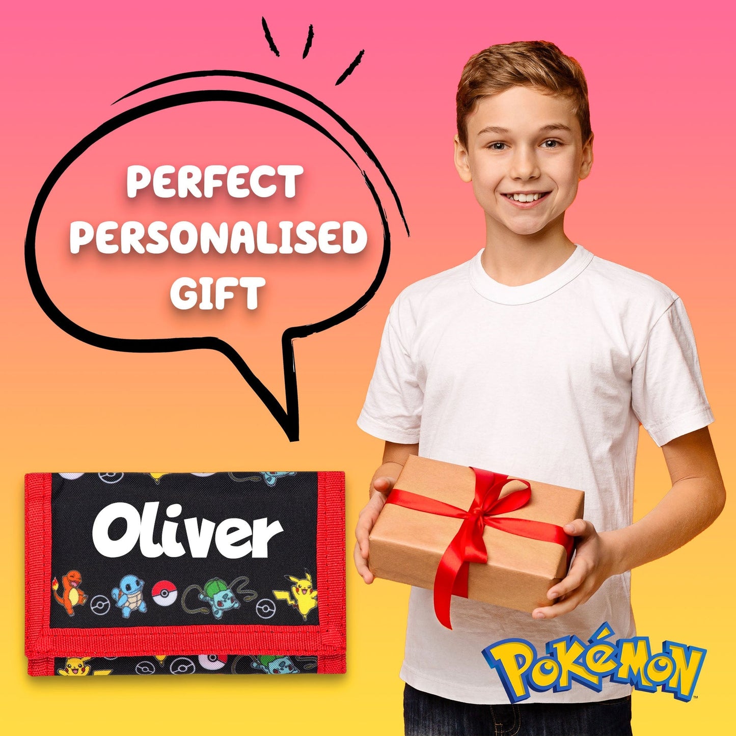 Pokemon portefeuille – rouge