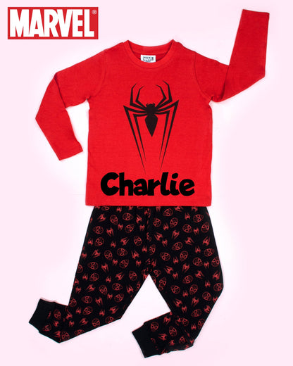 Pyjama – Set Spider-Man – rouge