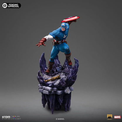 Statue Captain America Deluxe - Infinity Gauntlet Diorama - BDS Art Scale 1/10 - Marvel Comics
