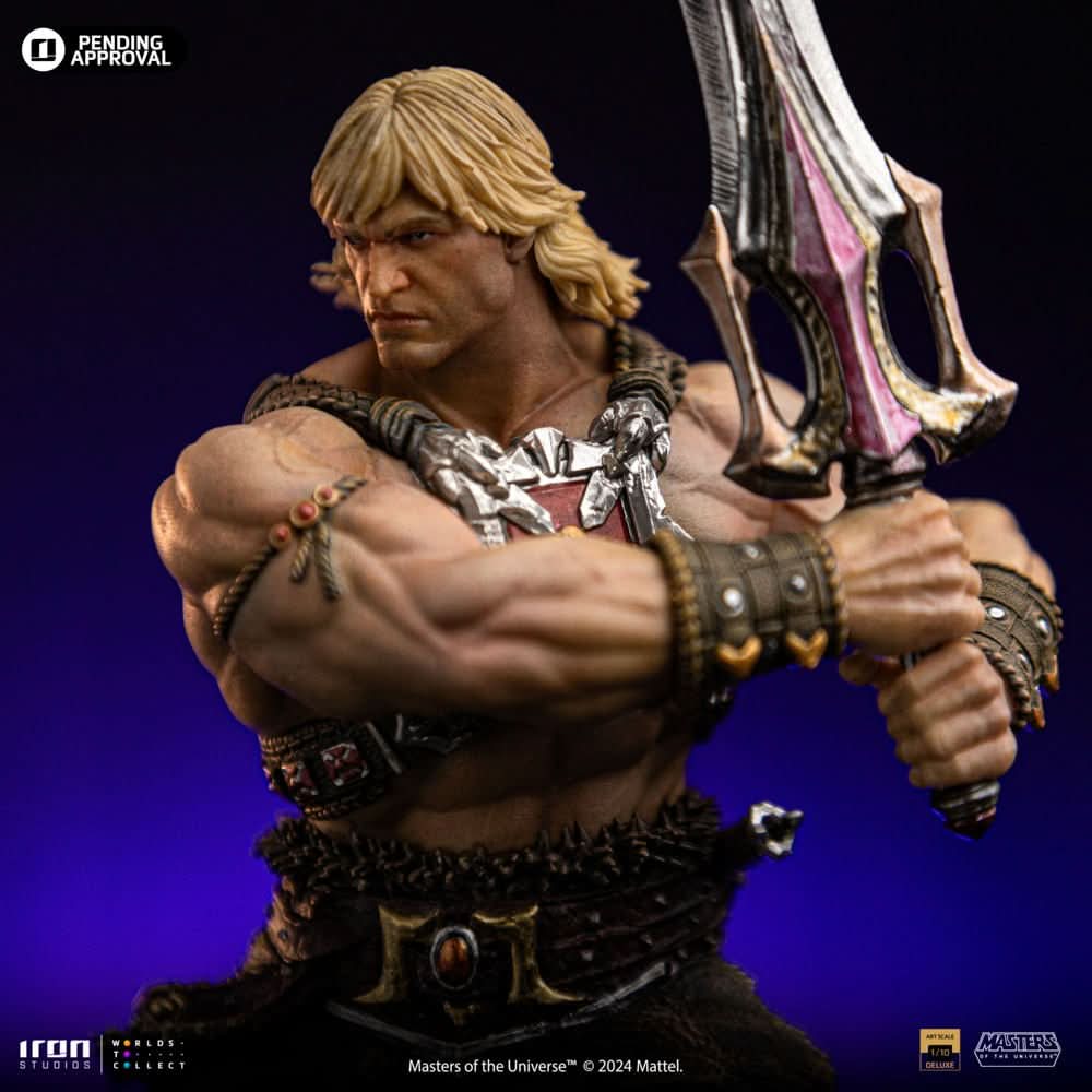 Statue He-Man Unleashed - Masters of the Universe - Art Scale 1/10