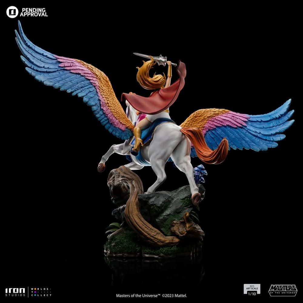Statue She-Ra and Swift Wind - Masters of the Universe - Art Scale 1/10