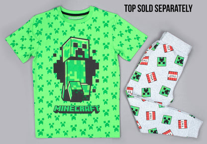 Pantalon de jogging Minecraft – gris Pattern