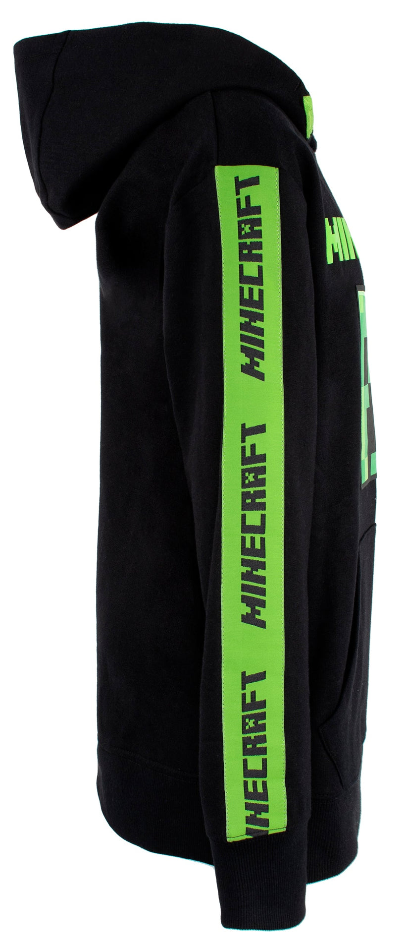 Minecraft vert Creeper sweat à capuche – noir
